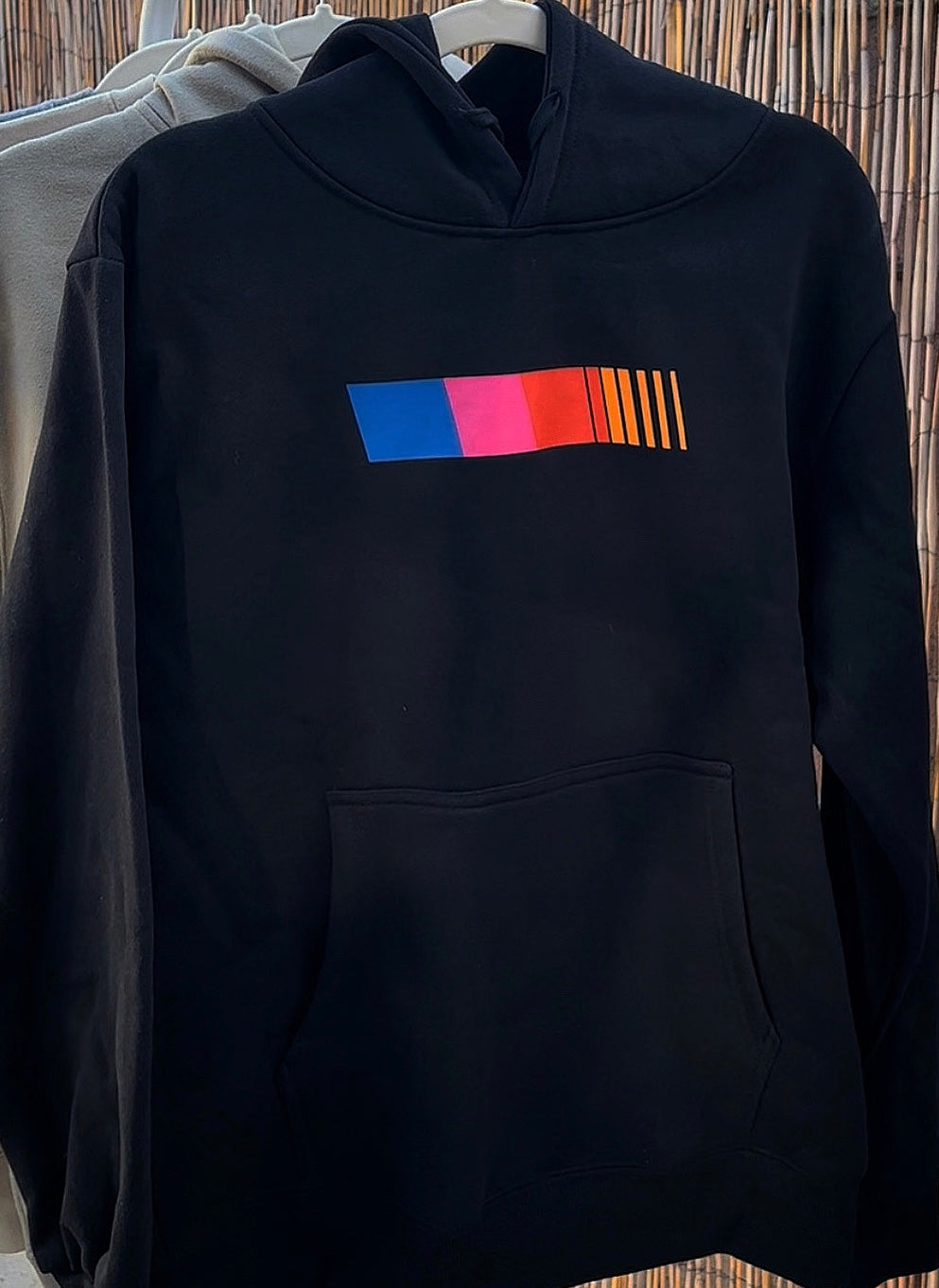 white ferrari hoodie (black)