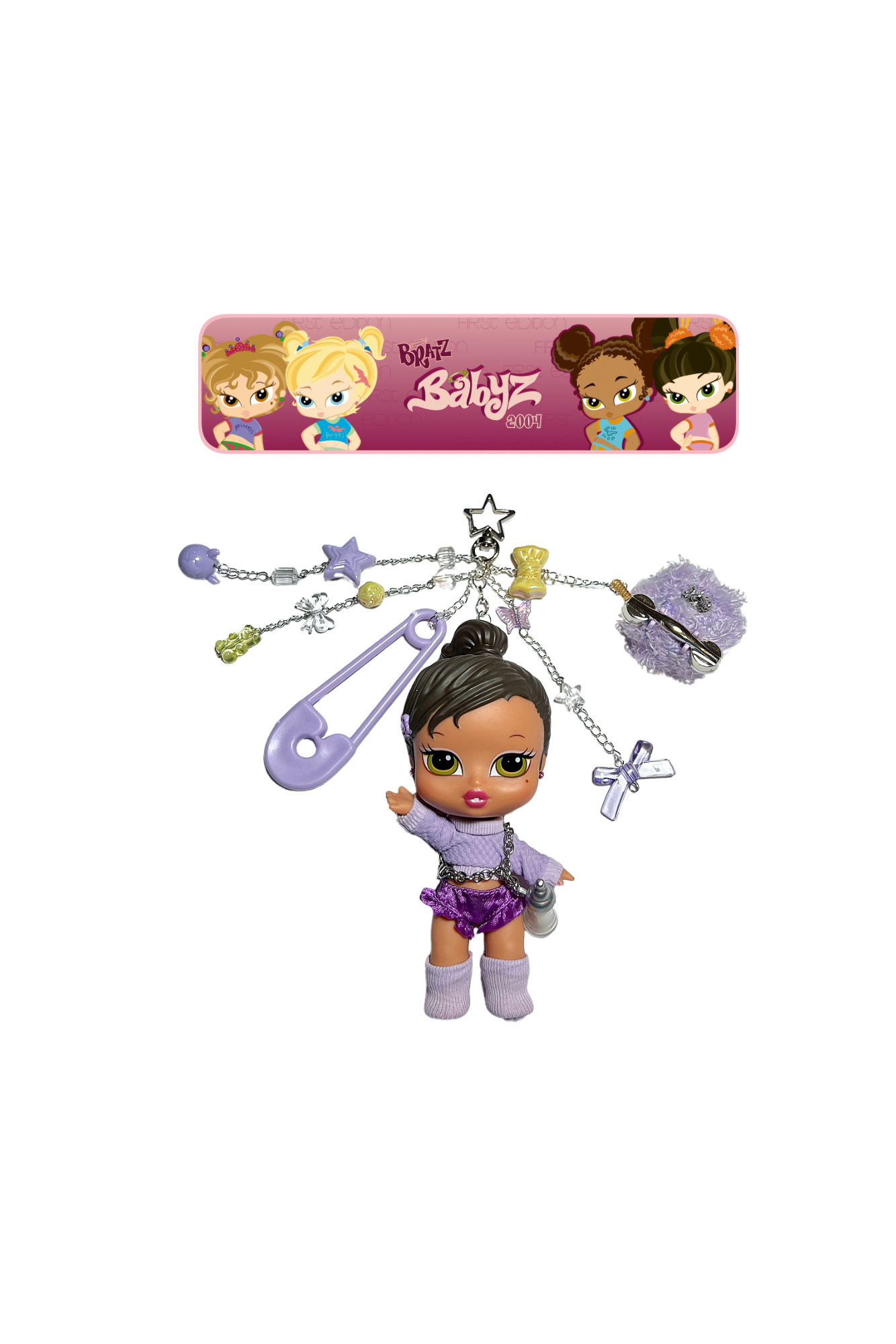 Yasmin Runwayz Charm - Yellow + Lavender