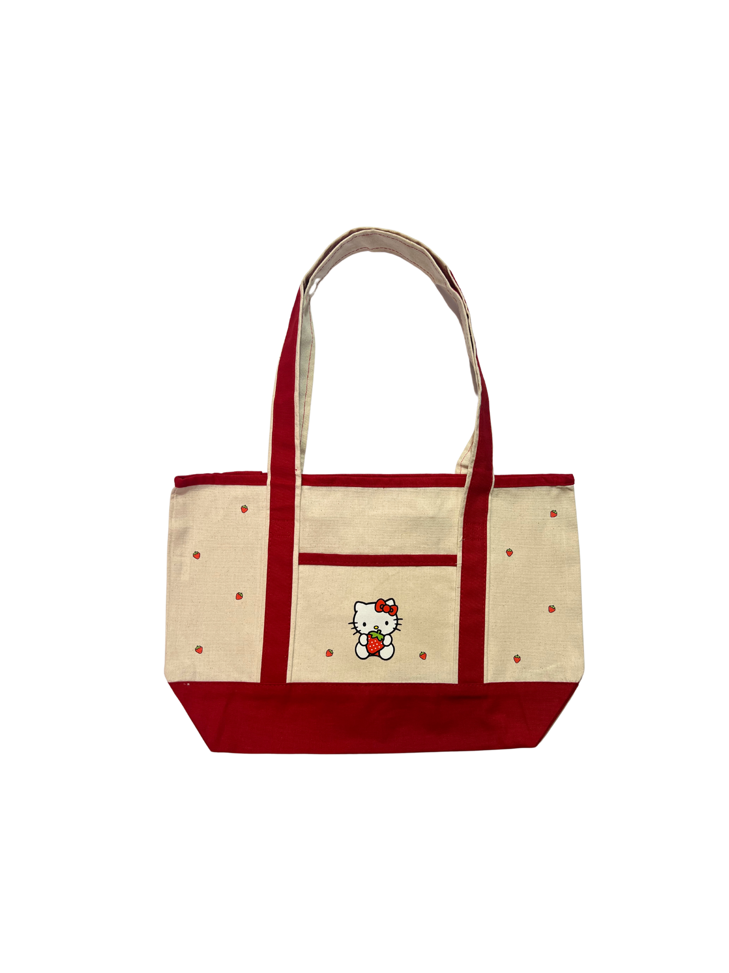 Strawberry Kitty Tote