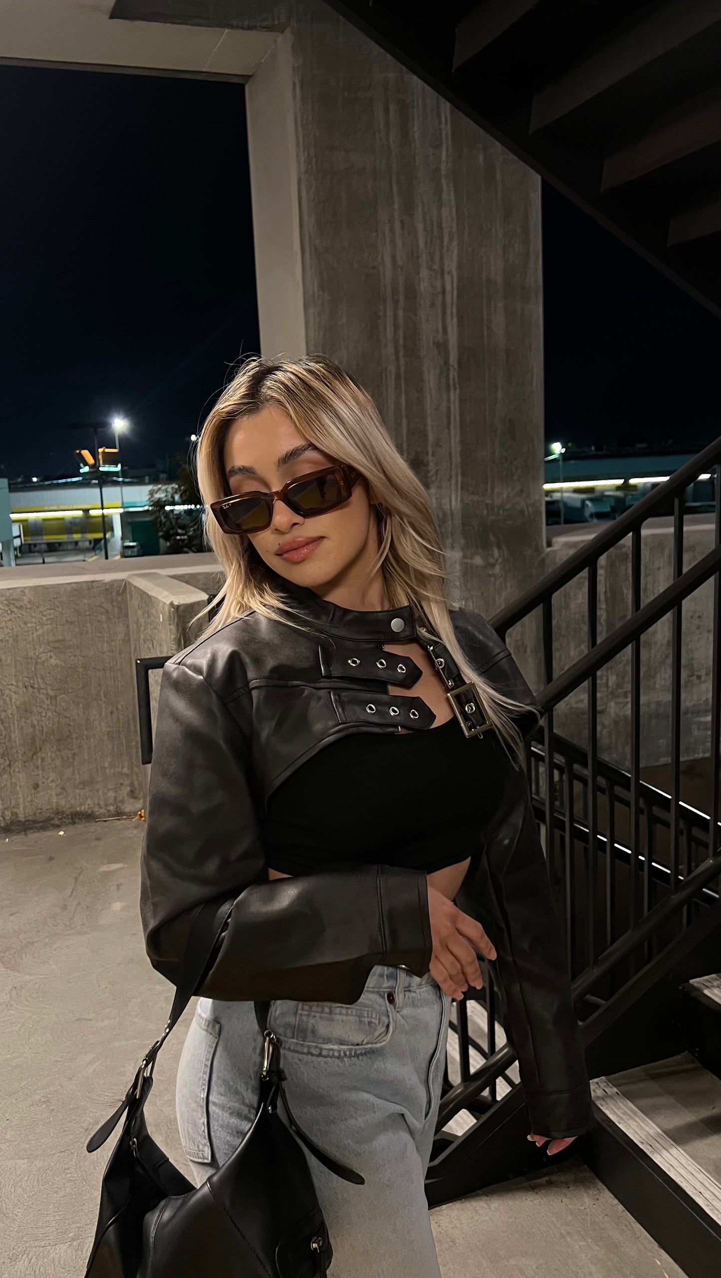 Buckled Moto Jacket