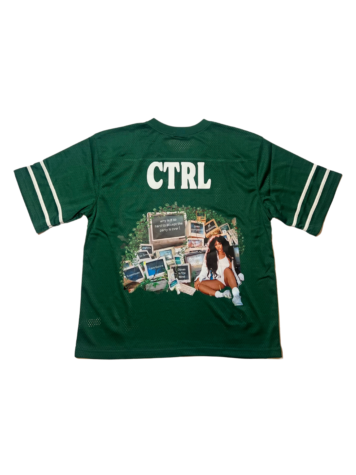 SZA CTRL Jersey - Forest Green