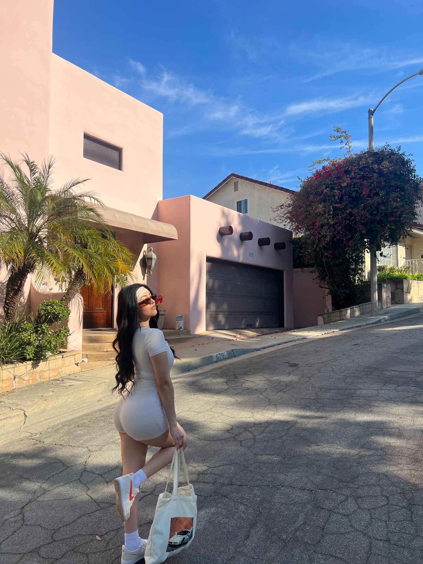 Everyday Bodycon Romper (cream)